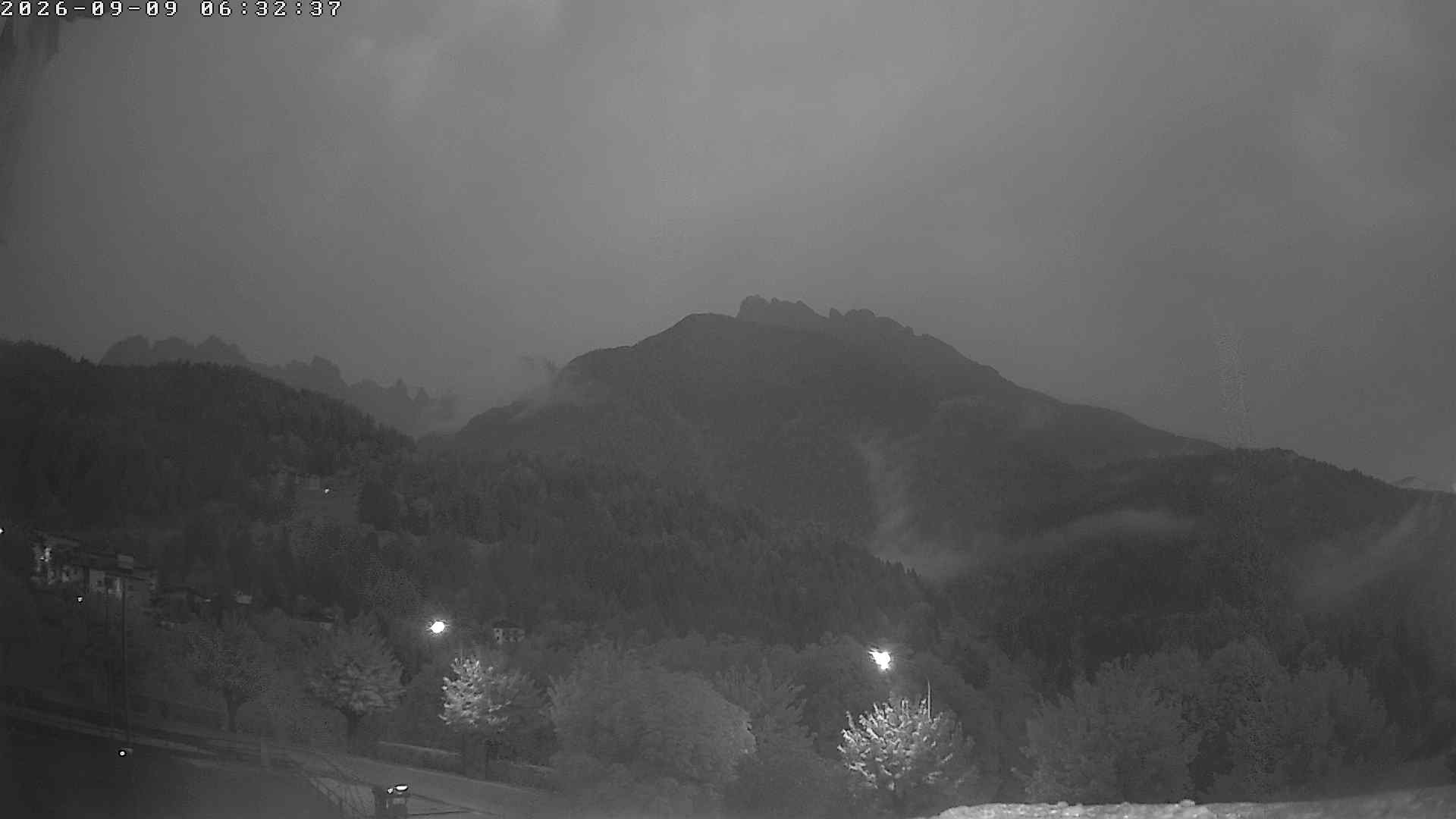 Ultima immagine webcam Monte Cridola